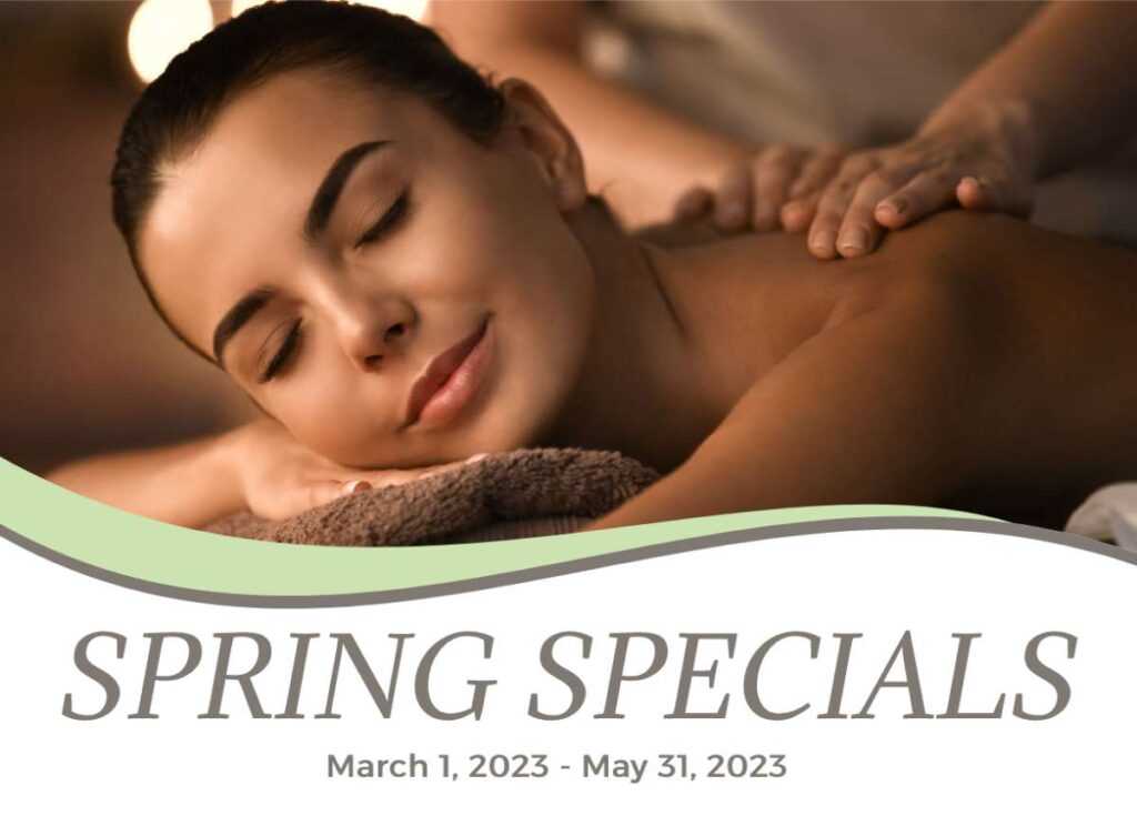 Heavenly Spa Spring Specials