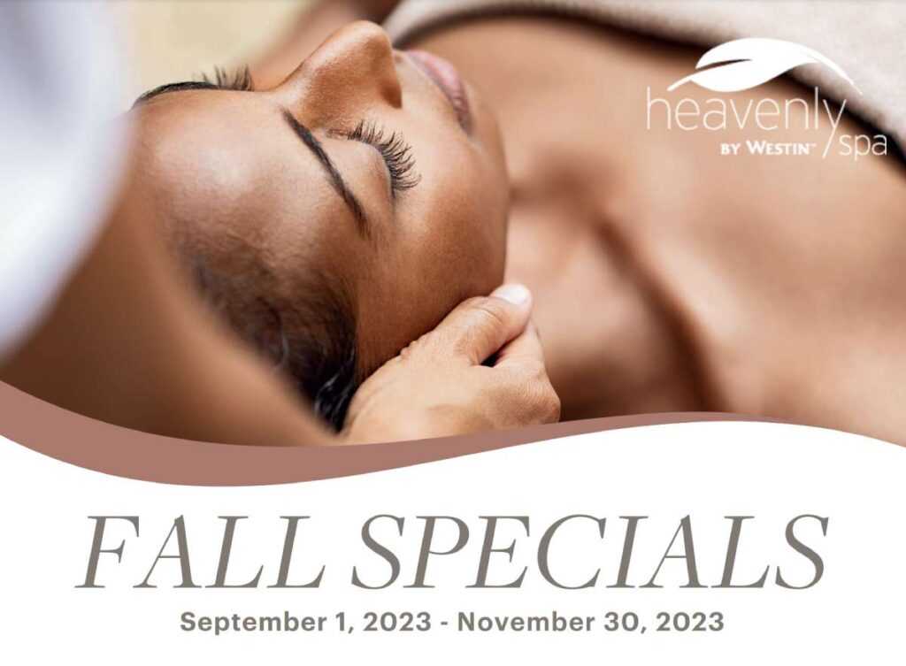 Hilton Spa Fall Specials 2023