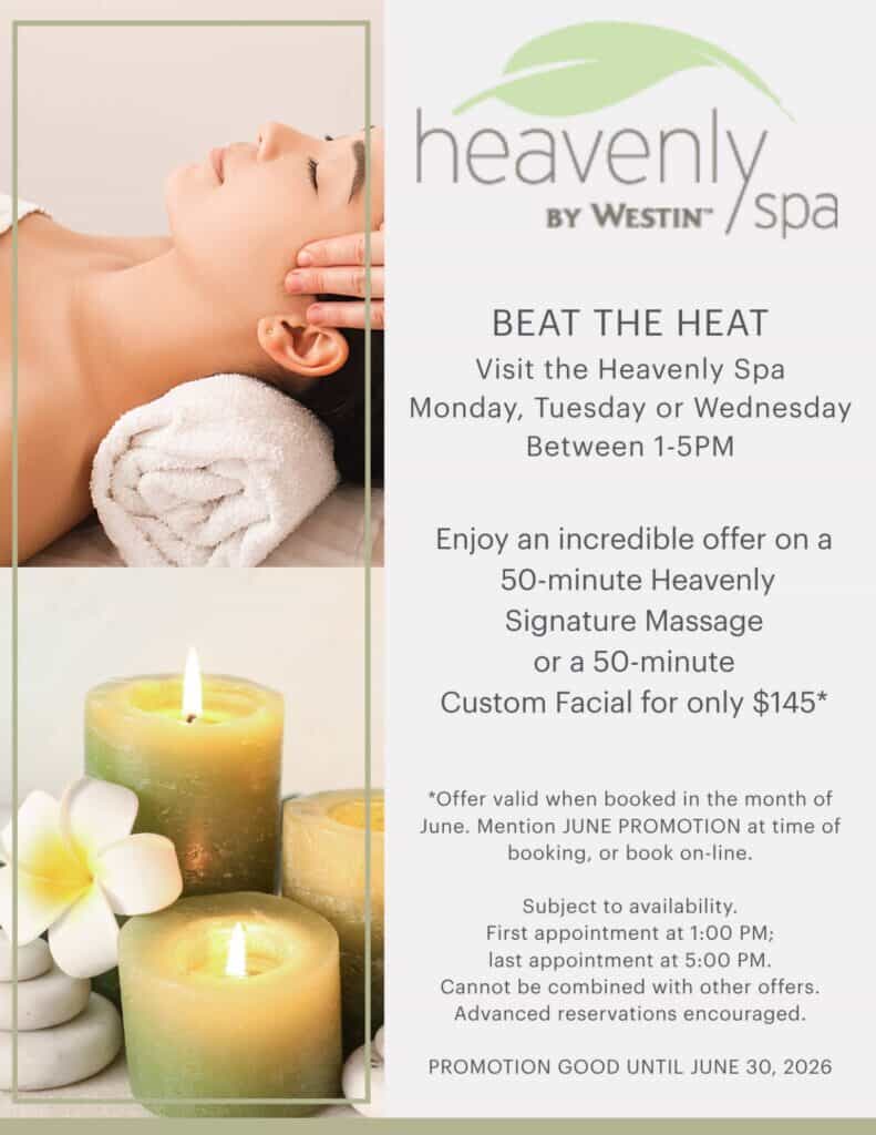 BEAT THE HEAT promo flyer